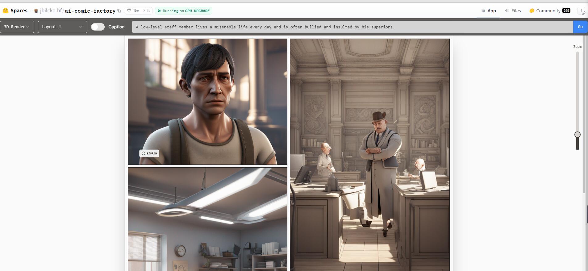 AI Comic Factory - 一句话生成漫画故事,人人都能做漫画博主