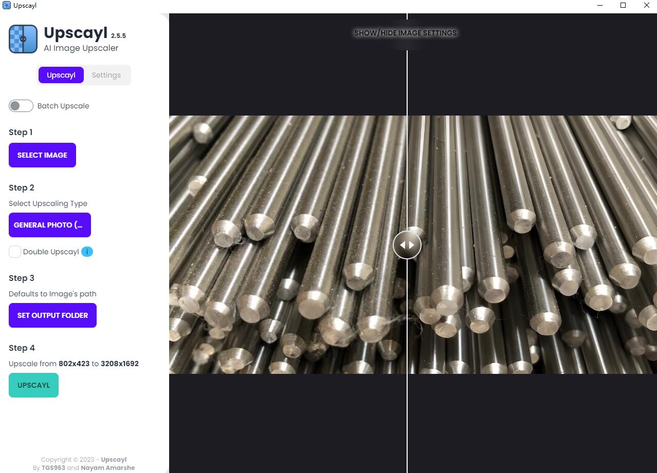 Upscayl - 图片修复的天花板软件,完全免费!