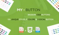 Mybutton - 时尚的CSS3按钮多样式集合